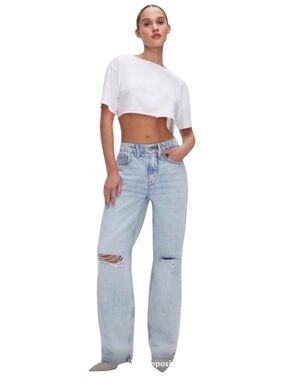 Good American Good ‘90s Relaxed Jeans Women’s Size 14/32